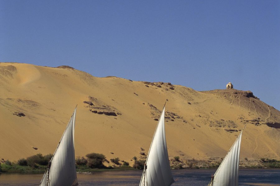 Aswan Private Felucca ride with botanical garden visit