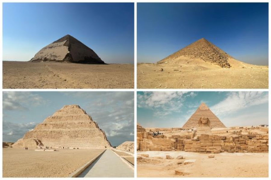 Day tour to Giza pyramids , Saqqara and Dahshur pyramids (the old kingdom)