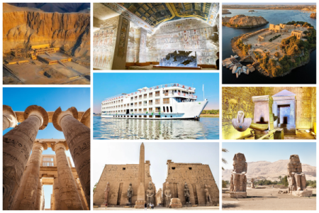 5 Stars Deluxe Nile Cruise from Luxor to Aswan 4 Nights 5 Days