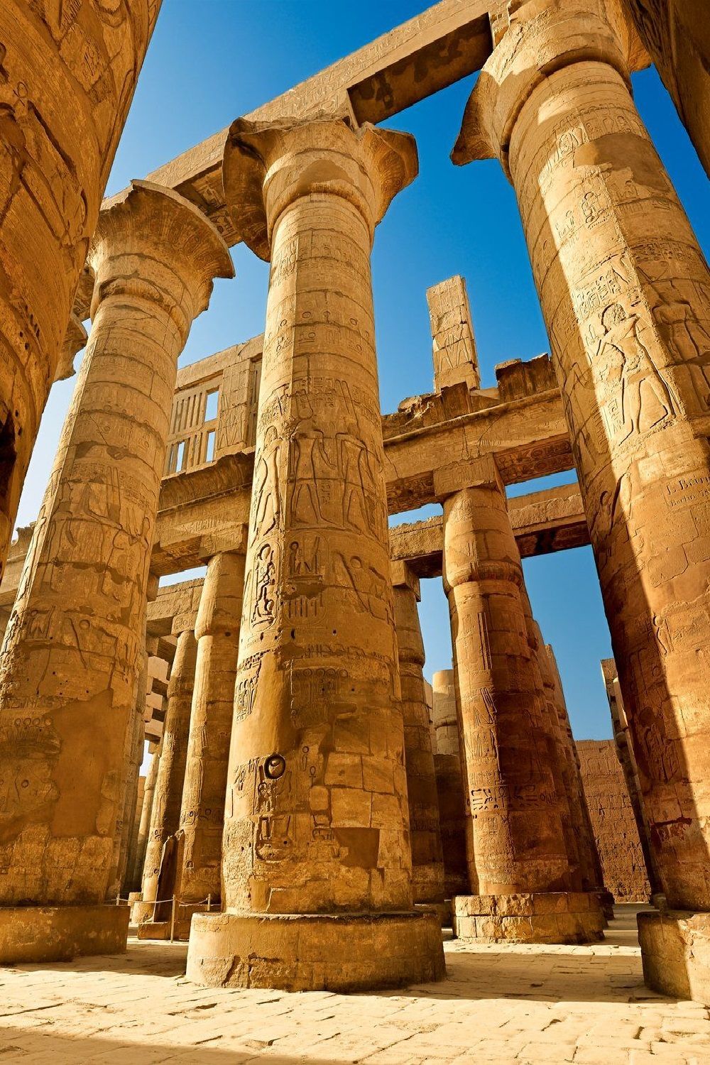 Day 1 : check in on the Nile cruise ship then Karnak temple & Luxor Temple visit